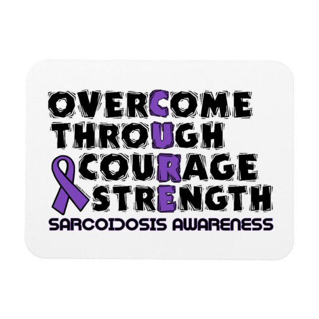 Ímã CURE... Sarcoidose (Horizontal)