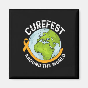 Imã Curefest em todo o mundo Conscientização do Câncer