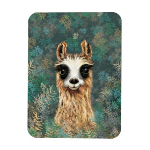 Ímã Curioso Baby Llama - Cute