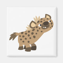 Imã Curioso desenho animado Hyena Magnet