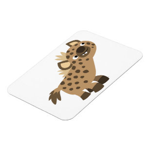 Ímã Curioso desenho de animação Hiena Flexível Magnet