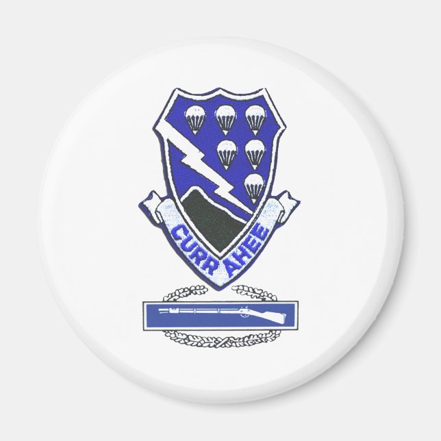 Imã Currahee Patch e CIB (Frente)