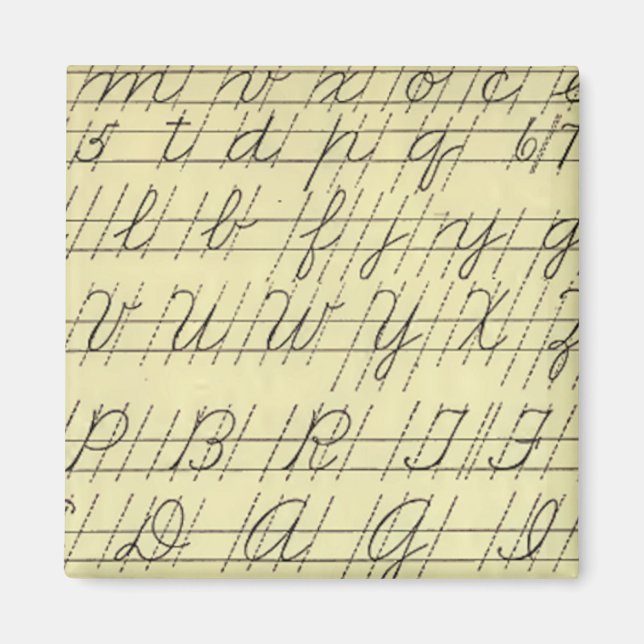 Imã Cursivo (Frente)