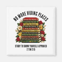 Imã Custom Dream Like Martin Black Heroes Christian