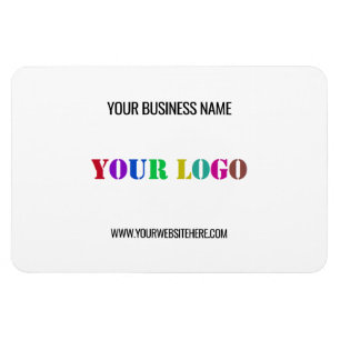 Ímã Custom Logo Name Website Promotional Personalized
