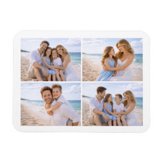 Ímã Custom Personalized Family Photo