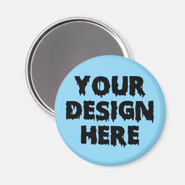 Imã Custom Photo Logo design Promotional Personalized (Front/Back)