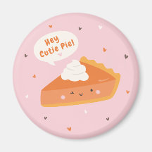 Cut piece of pie with "Hey Cutie Pie" text