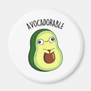 Imã Cute Avocado Avocado Pun, adorável por ti