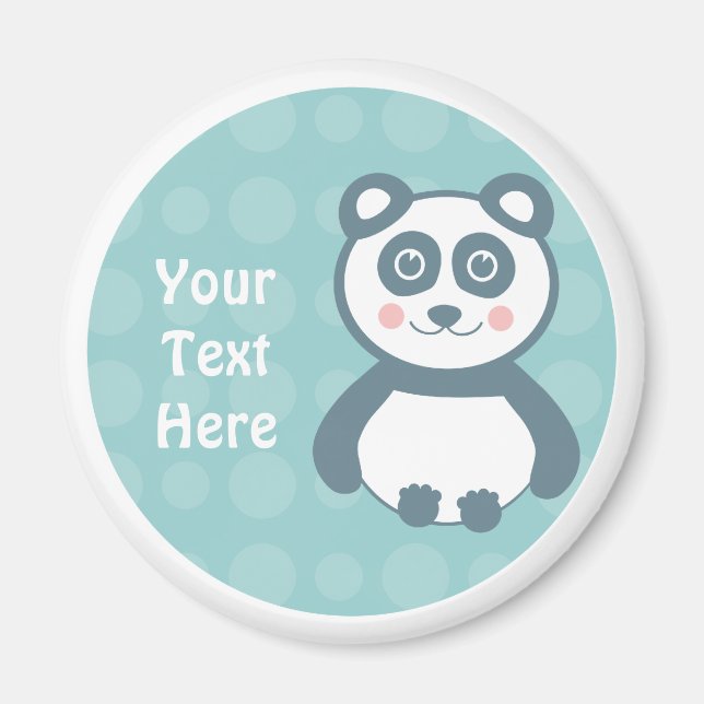 Imã Cute Baby Panda Magnet (Frente)