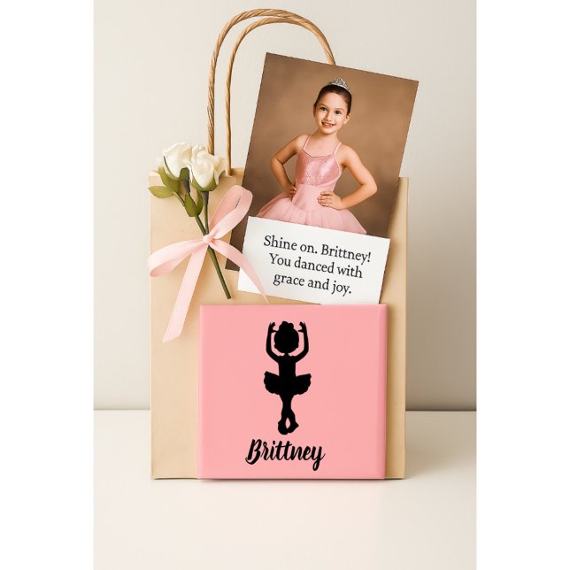 Imã Cute Ballerina (Criador carregado)