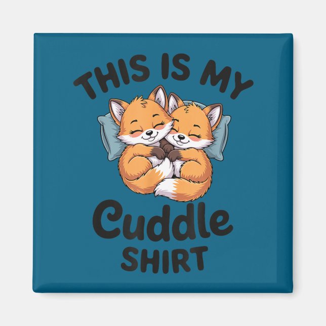 Imã Cute Bee Couple Snuggle Cuddle  (Frente)