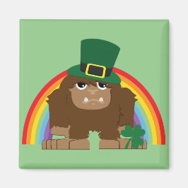 Imã Cute Bigfoot Leprechaun