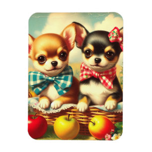 Ímã Cute Chihuahua Puppies