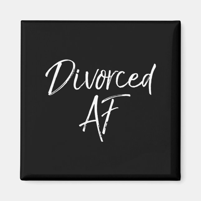 Imã Cute Divorce Gift For Women Funny Divorcee Idea Di (Frente)