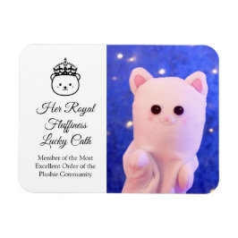Ímã Cute Elegant Script Professional Royal Plushie