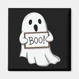 Imã Cute Ghost BOO Sign Pin Button