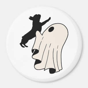 Imã Cute Ghost French Bulldog Lover