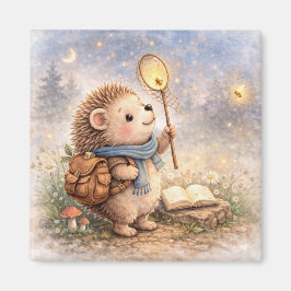 Imã Cute Hedgehog & Firefly Fridge
