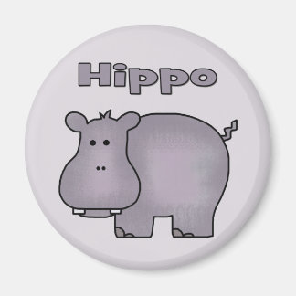 Imã Cute Hippo