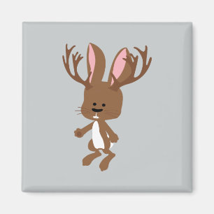 Imã Cute Jackalope