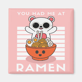 Imã Cute Kawaii Ramen
