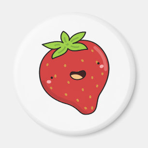 Imã Cute Kawaii Strawberry