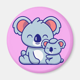 Imã Cute Koala E Baby Magnet