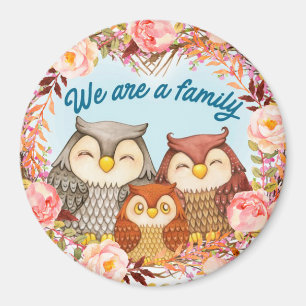 Imã Cute Owls