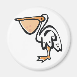 Imã Cute Pelican