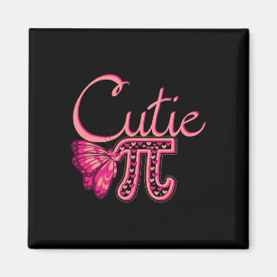 Imã Cute Pi Borboleta Matemática Feriado Matemático En
