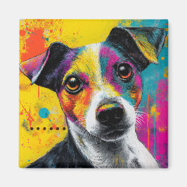 Imã Cute Puppy Funny Dog Mixed Media Animal Pet