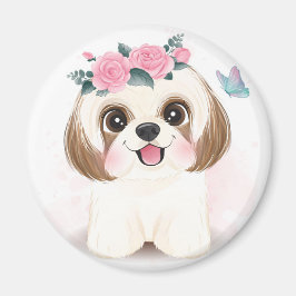 Imã Cute Shih Tzu