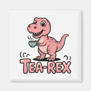 Imã Cute Tea-Rex Dinossauro Rosa – Beba Feliz!