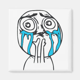 Imã Cuteness Overload Cute Rage Face Memória