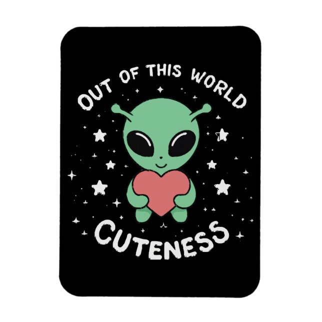 Ímã Cuteza Fora deste Mundo (Vertical)