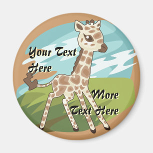 Imã Cutie Giraffe Magnet