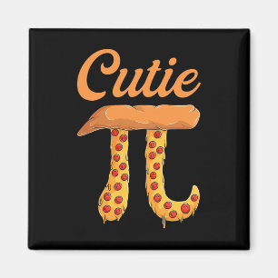Imã Cutie Pizza Pi Day Vintage Retro Math Lover