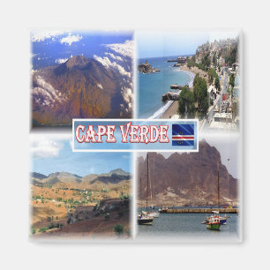 Imã CV0045 Fogo Island - Praia - Santiago - Monte Cara