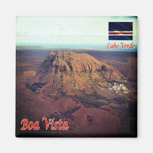 Imã CV - Cabo Verde - Boa Vista - Rocha estátua
