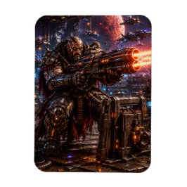 Ímã Cyborg Space Pirate — Heavy Gunner