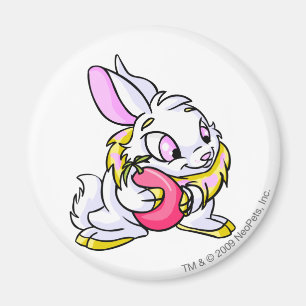 Imã Cybunny amarelo que abraça Negg