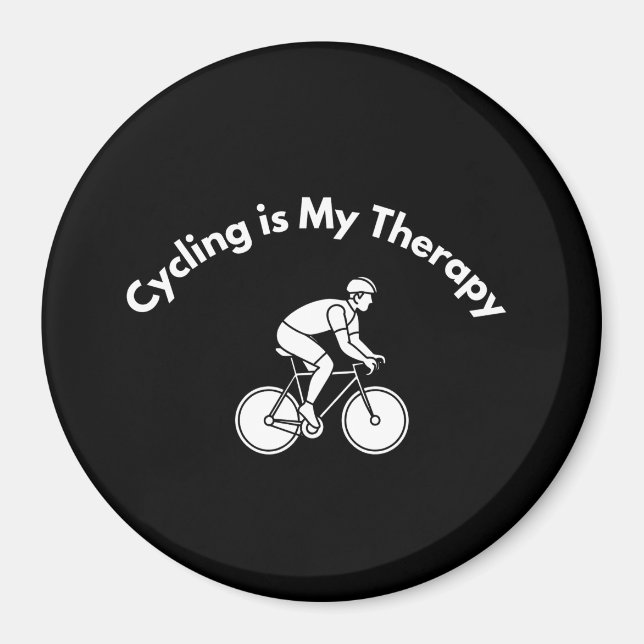 Imã Cycling is My Therapy (Frente)