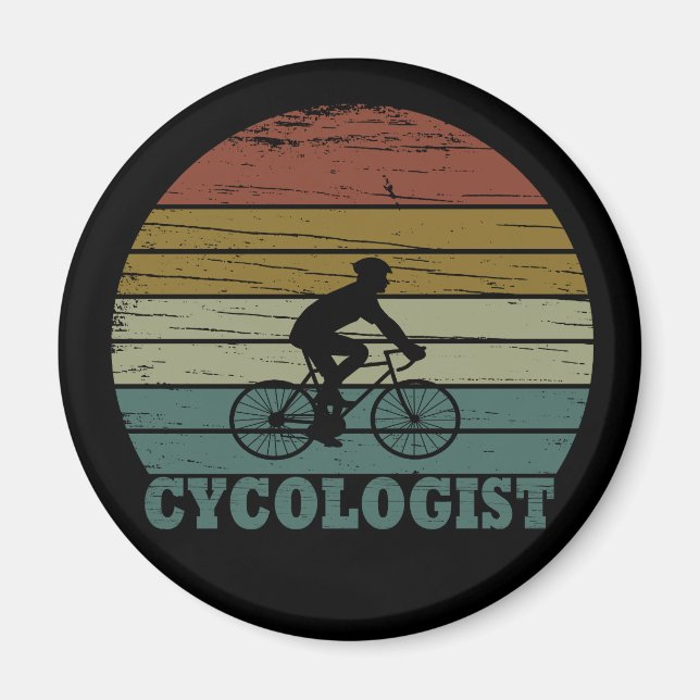 Imã Cycologist tem um ciclismo engraçado dizendo (Frente)