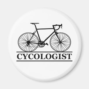 Imã Cycologista Engraçado Ciclismo para Ciclistas e Bi