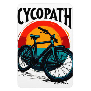 Ímã Cycopath: Bike Energetica com Teto Gráfico do Sol