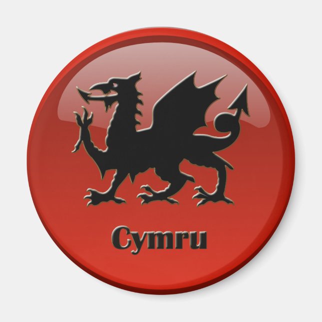 Imã Cymru, magnet (Frente)