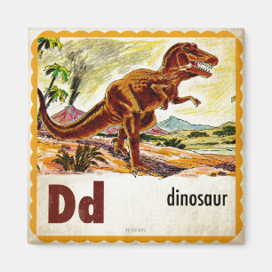 Imã D é para o dinossauro