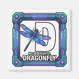 Imã D is for Dragonfly – GTA Style ABC Learning Magnet