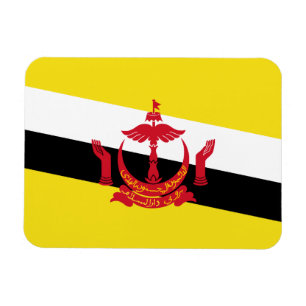 Ímã da Bandeira Patriótica de Brunei